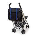 Skip Hop Fit All-Access Diaper Tote, Black/Cobalt - Brand New