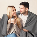 Macarrie 50 Pieces Soft Fleece Blankets 50 X 60 Inches Cozy Fleece - Gray - Brand New