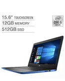 Dell Inspiron 3593 15.6" FHD i5-1035G1 12 512 SSD i3593-5551BLU-PUS Blue - Like New