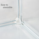 LURIVA Transparent Clear Small Animal Playpen, 12x12", 12PK - Scratch & Dent