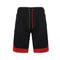 JUMP START MEN'S MESH QUICK DRY ATHLETIC PERFORMANCE SHORTS,SIZE 2XL - BLACK/RED - Brand New
