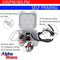 ALPHAWORKS BOX TRANSFER PUMP KIT PORTABLE 10GPM/40LPM DC 12V ALLIGATOR - GRAY - Like New