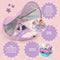 MAMBOBABYFLOAT Light Traveler 2025, Safe, Comfortable, Canopy, B503-66332 - PINK - Like New