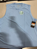 GALAXY BY HARVIC GALAXY HARVIC MEN'S SLEEVELESS MOISTURE WICKING XL - LIGHT BLUE - Brand New