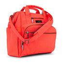JuJuBe Dr. BFF, Fashion Diaper Bag, Bag for Baby Mom, B0B6GQJ111 - Neon Coral - Brand New