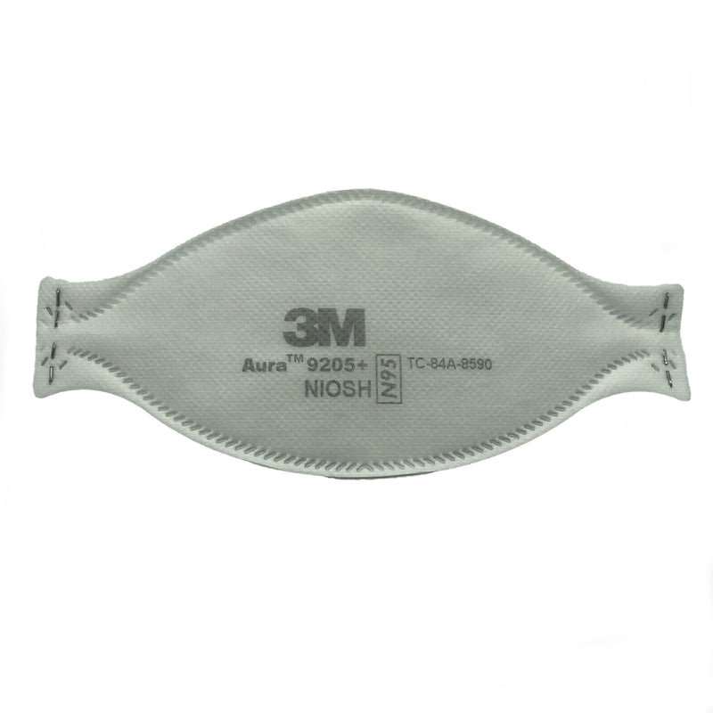 RHINO OUTDOORS 3M AURA 9205 +, N95, CLEAN AND DUST PROOF 10 / PACK - WHITE - Brand New