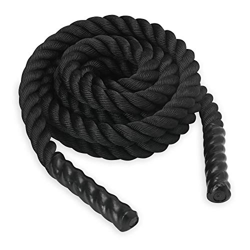 SPRI CONDITIONING ROPE, 18 FEET, 02-72037 - BLACK - Like New