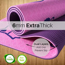 2-Pack Yogi Junior Kids Yoga Mat - PVC Free - Double Layered TPE Foam - Green - Brand New