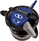 Snow Joe ASHJ201 4.8-Gallon 4-Amp Ash Vacuum Metal Storage Tank - Black/Blue - Like New