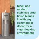 Everwipe by Tork Stainless Steel Wet Wipe Stand, Built-In Trash Bin, 192853 - Like New
