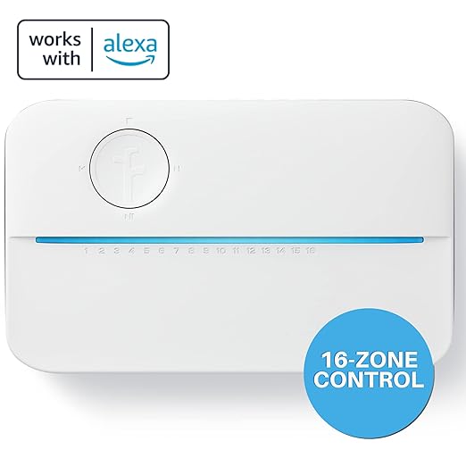 Rachio 3 Smart Sprinkler Controller 16 Zone Intelligence 16ZULW-C - White - Like New