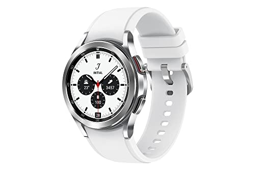 SAMSUNG Galaxy Watch 4 Classic 46mm ECG Monitor Tracker SM-R890NZSAXAA - Silver Like New