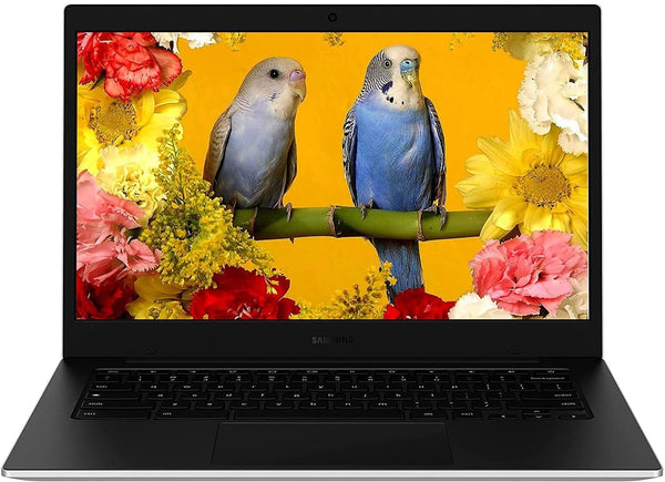 SAMSUNG GALAXY CHROMEBOOK GO 14 HD N4500 4 64GB eMMC SILVER XE340XDA-KA3US - Like New