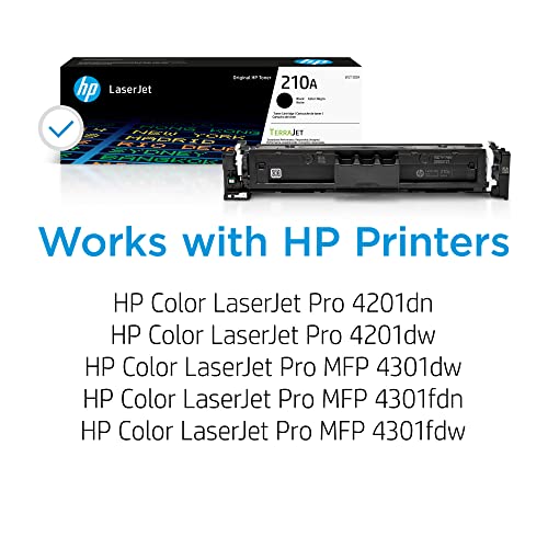HP 210A Black Original Laserjet Toner Cartridge W2100A - Brand New