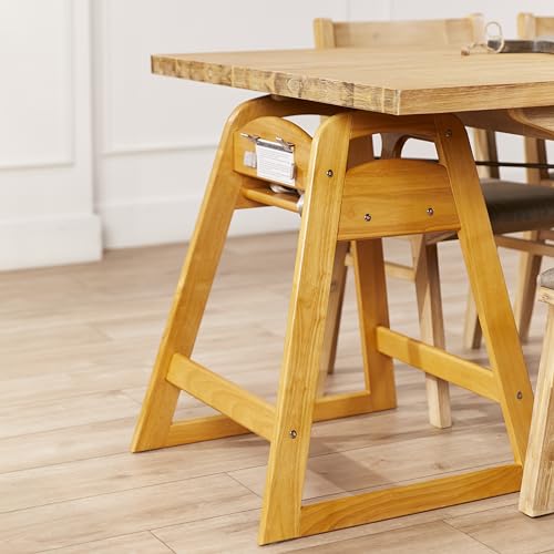 ECR4KIDS ASATT HIGH CHAIR, TODDLER CHAIR - HONEY - Like New