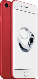 For Parts: APPLE IPHONE 7 128GB UNLOCKED RED  -BATTERY WON'T CHARGE-CRACKED SCREEN/LCD
