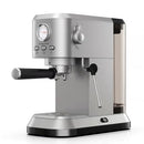 AVIGATOR ESPRESSO MACHINE 20 BAR, COMPACT COFFEE MAKER MILK FROTHER - STM Steel - Like New