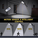 DHrtara Solar Outdoor Lights 600W LED Street IP67 Waterproof Security B09NBS43MC - Brand New