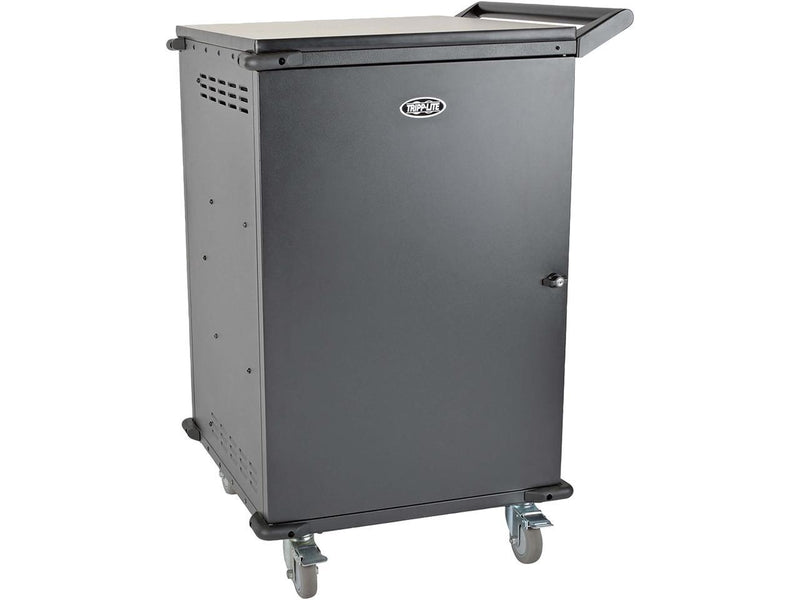 Tripp Lite 48-Port Ac Charging Cart Storage Station Chromebook Laptop Tablet