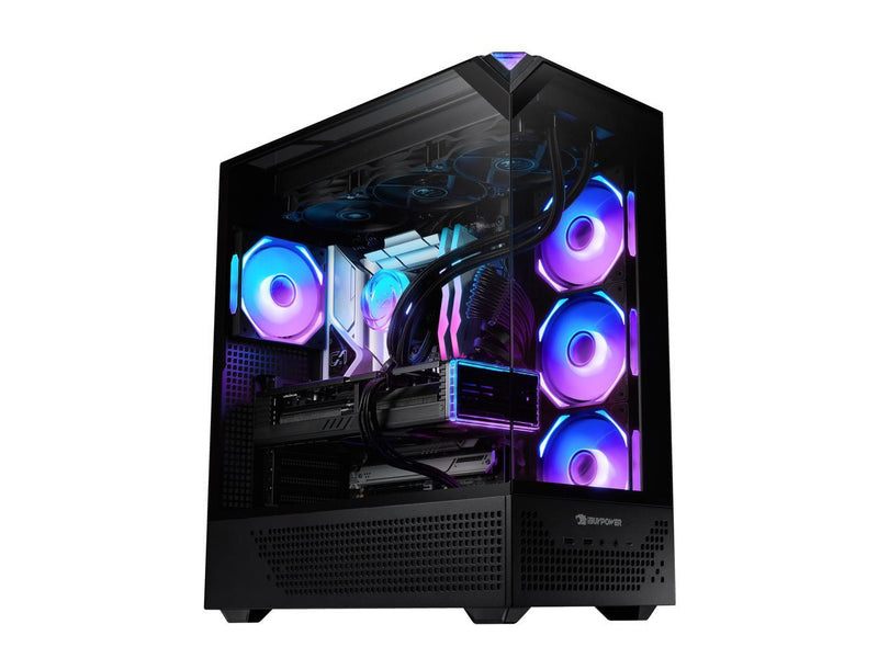 iBUYPOWER Element 9 Pro Black Gaming PC Desktop - Intel Core Ultra 7 265KF -