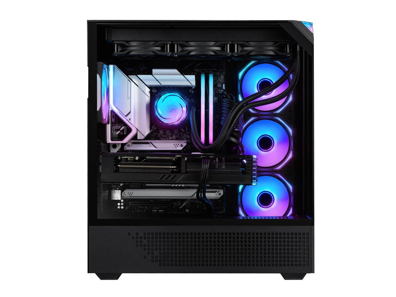 iBUYPOWER Element 9 Pro Black Gaming PC Desktop - Intel Core Ultra 7 265KF -