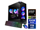 iBUYPOWER Element Gaming PC Desktop - AMD Ryzen 7 8700F, NVIDIA GeForce RTX 5060