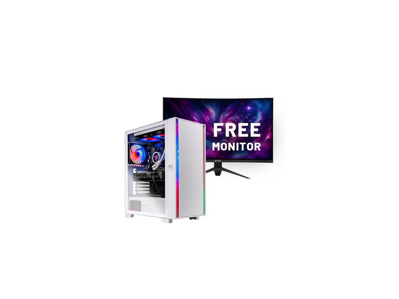 Skytech Gaming Shiva Desktop PC, Intel i5 14400F 2.5 GHz (4.7GHz Turbo), NVIDIA