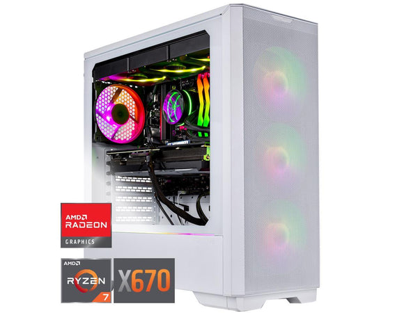 Skytech Eclipse Lite Gaming PC Desktop, Ryzen 7 9800X3D 4.7 GHz (5.2 GHz Turbo