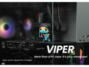 Skytech Viper Gaming PC Desktop, Ryzen 7 7800X3D 4.2 GHz (5GHz Turbo), AMD RX