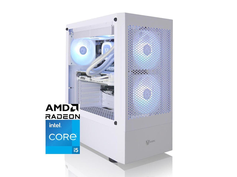 AVGPC Max Series Gaming PC -  Intel Core i5-12600KF Unlocked, AMD RX 9060 XT