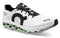 57.98995 ON CLOUDBOOM ECHO MEN'S SNEAKERS, SIZE 13, WHITE/BLACK/GREEN Like New