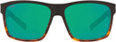Costa Del Mar Slack Tide Sunglasses - Copper Green/ Matte Black/Shiny Tortoise - Like New
