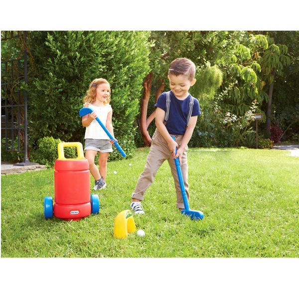 LITTLE TIKES TOTSPORTS EASY HIT GOLF SET - Like New