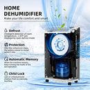 AIRPLUS 4,500 SQ.FT 70 PINT DEHUMIDIFIER FOR BASEMENTS AND HOME-WHITE - Like New