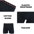 GALAXY BY HARVIC MENS COTTON TECHNOLOGY 3 PACK BOXER BRIEFS MBB-375WBH - XL - Brand New