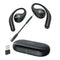 EMEET AIRFLOW OPEN EAR HEADPHONES WITH MIC BLUETOOTH 5.3 WIRELESS E2053 - BLACK - Like New