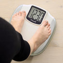 Escali Digital Bathroom Scale Extra Large Display with Easy-to-Read Weight - Brand New