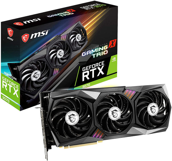 MSI Gaming GeForce RTX 3070 8GB GDRR6 Graphics Card RTX 3070 Gaming X Trio Like New
