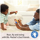 MS. RACHEL FINGER PUPPETS ZOO FRIENDS 4-PACK, LION, MONKEY & PARROT - Brand New