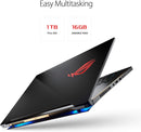 ASUS ROG ZEPHYRUS S 17.3" FHD i7-8750H 16 1TB SSD RTX 2080 GX701GX-XS76 - Like New