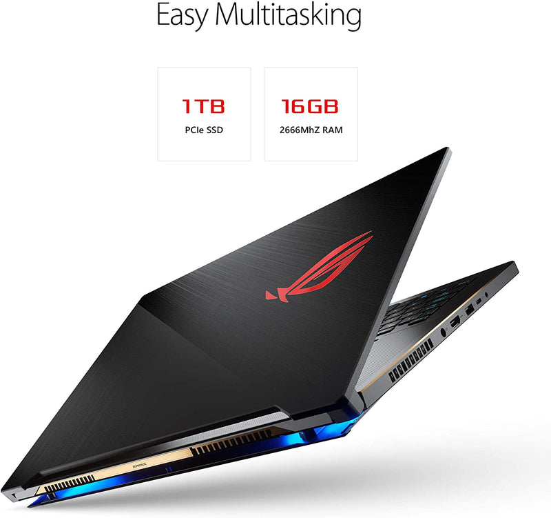 ASUS ROG ZEPHYRUS S 17.3" FHD i7-8750H 16 1TB SSD RTX 2080 GX701GX-XS76 - Like New