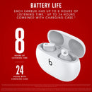 Beats Studio Buds True Wireless Noise Cancelling Earbuds White MJ4Y3LL/A New