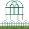 AMAGABELI Garden & Home 35Panels 18in(H)×50ft(L) Decorative Green Fences - Brand New