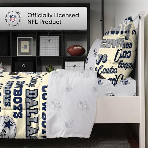 FOCO NFL TEAM LOGO BED IN A BAG COMFORTER SHEETS PILLOW CASES - DALLAS COWBOYS - Brand New
