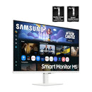 SAMSUNG M5 M50F 32" HDR SMART MONITOR LS32FM503ENXZA - WHITE - Like New