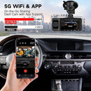 GENERIC 3 CHANNEL 4K DASH CAM FRONT REAR AND INSIDE, 5G WIFI NIGHT VISION 3 - Like New