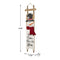 Glitzhome Wooden Welcome Sign for Porch Farmhouse Christmas Wall Hanging Snowman - Like New
