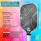 ZEKA PRO T700 RAW CARBON FIBER PICKLEBALL PADDLE 16MM CORE - BLACK/GRAY - Like New