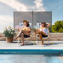 YOTOWORTH PATIO PRIVACY FENCE SCREEN, 71" H×35.4" W - BROWN - Like New