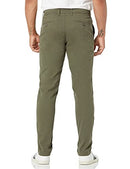 AMAZON ESSENTIALS MEN'S CASUAL STRETCH CHINO PANT - SIZE: MEN 28W X 32L - OLIVE - Like New
